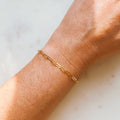 PETITE GOLD - Paperclip Bracelet - Home & Well 