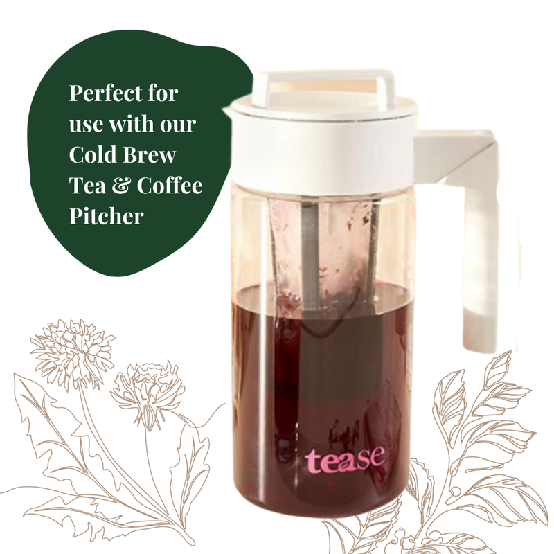 Tease | Wellness Tea Blends + Accessories - Limited Edition Berry Booster Loose Leaf Blend | Immunity - Home & Well 