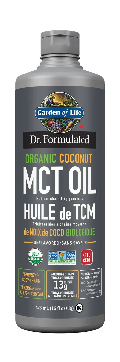 GARDEN OF LIFE Dr Formulated Organic MCT Oil - Home & Well