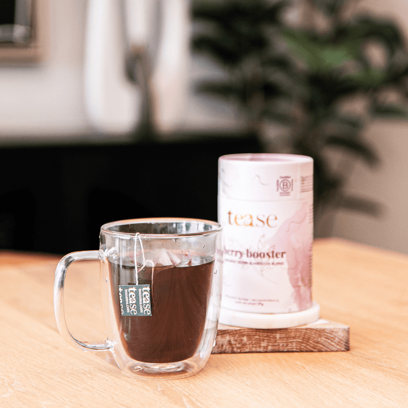 Tease | Wellness Tea Blends + Accessories - Berry Booster All Natural Wellness Tea Blend - Home & Well 
