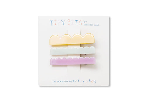 the cotton cloud - Hair Pins 3-Set Waves Pastel - Home & Well 
