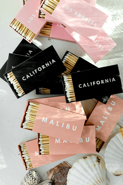 Large 4 Inch Matches Matchbox California - Home & Well 