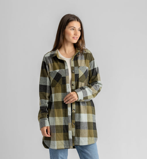 LIV Outdoor - Women's Lichen Stretch Flannel Tunic - Home & Well