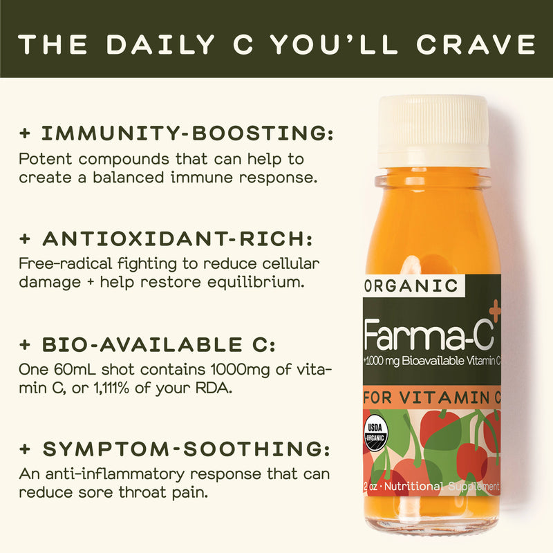 Greenhouse - Greenhouse Farma-C + Wellness Shot for Vitamin C - Home & Well 