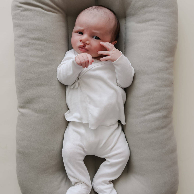 Snuggle Me Organic - Infant Lounger | Birch - Home & Well 