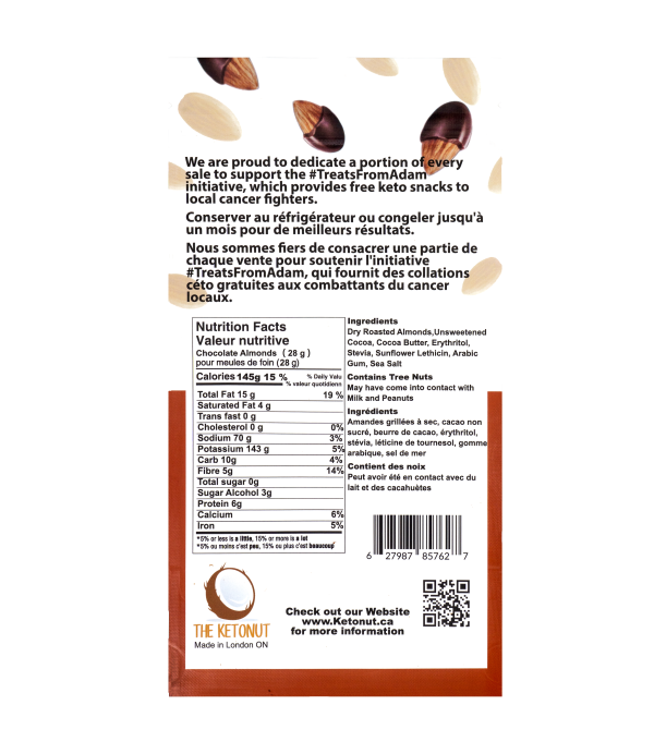 Ketonut - Salted Almonds 150g - Home & Well 