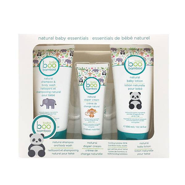BOO BAMBOO Baby Boo Natural Essentials Gift Set - Home & Well newborn gifts