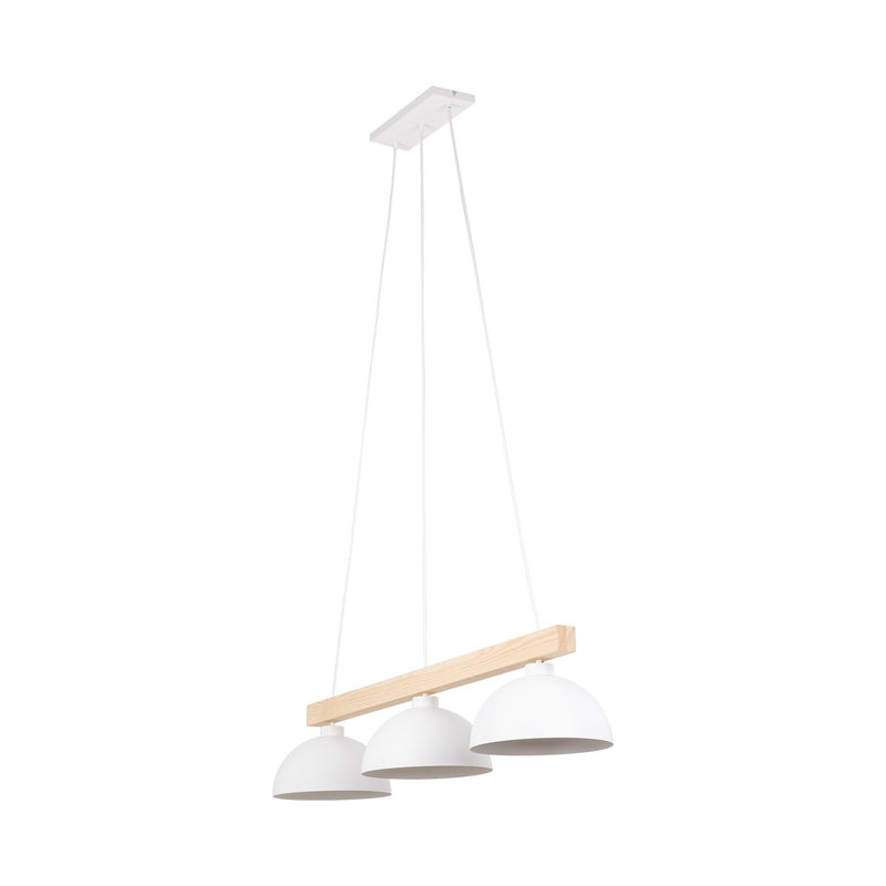 OSLO White Scandinavian Pendant Light 3