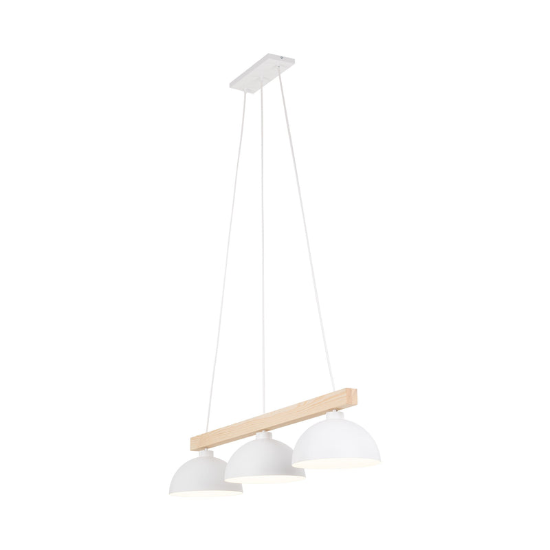 OSLO White Scandinavian Pendant Light 3