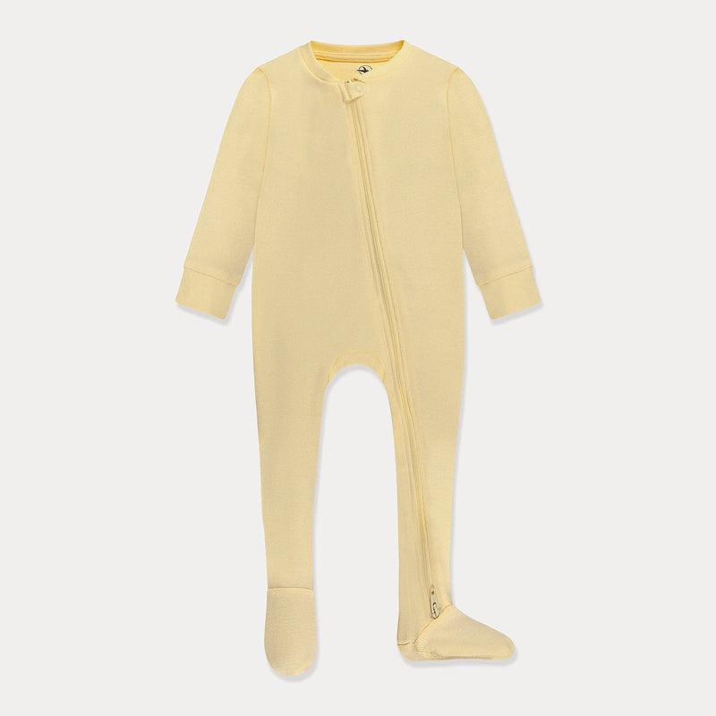 Mini Wardrobes - Footed Baby Pajamas, Baby Jumpsuit, Baby Coveralls, Ribbed Cotton
