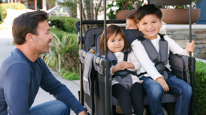 Wonderfold W4 Elite Pro Quad Stroller Wagon