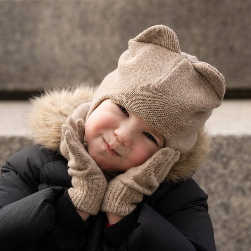 menique - Kids' Mittens Knitted Merino & Cashmere