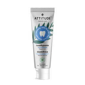 ATTITUDE Toothpaste with fluoride - Whitening - Home & Well 