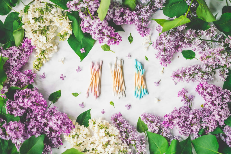 The future is bamboo - Bamboo Cotton Swabs - 100x - Home & Well