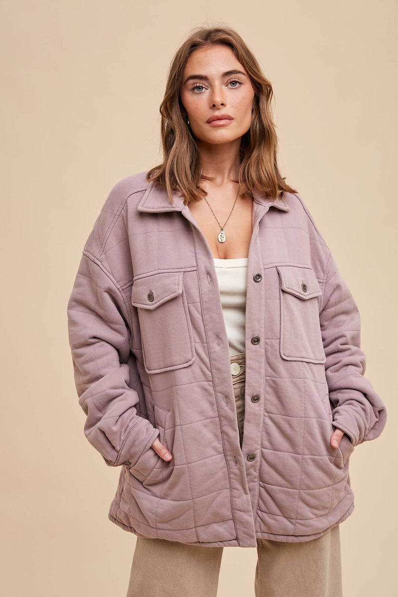 In Loom - OVERSIZED THICK QUILTED OUTERWEAR - Home & Well
