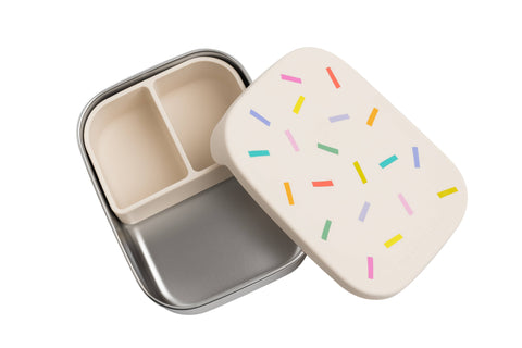 the cotton cloud - STAINLESS STEEL LUNCHBOX with compartments for KIDS