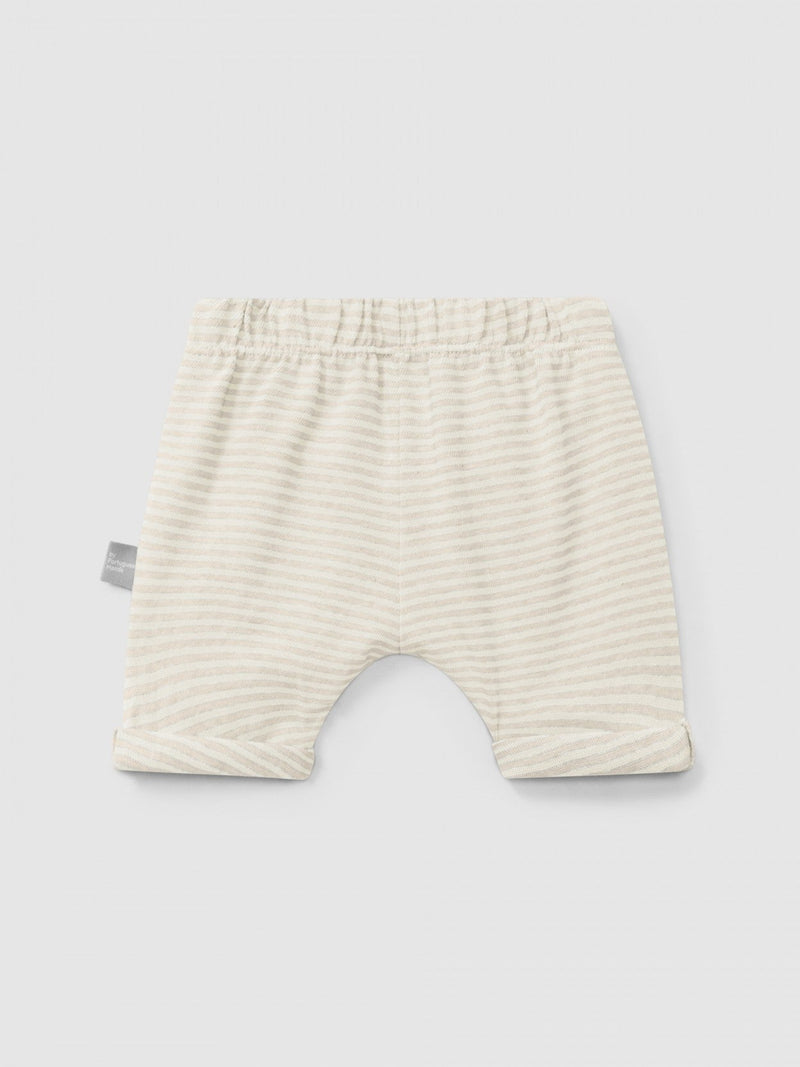 Cotton striped shorts | Natural | Snug