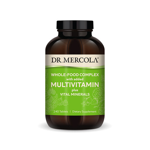 Whole-Food Complex with added Multivitamin plus Vital Minerals (240 per bottle) - Home & Well 