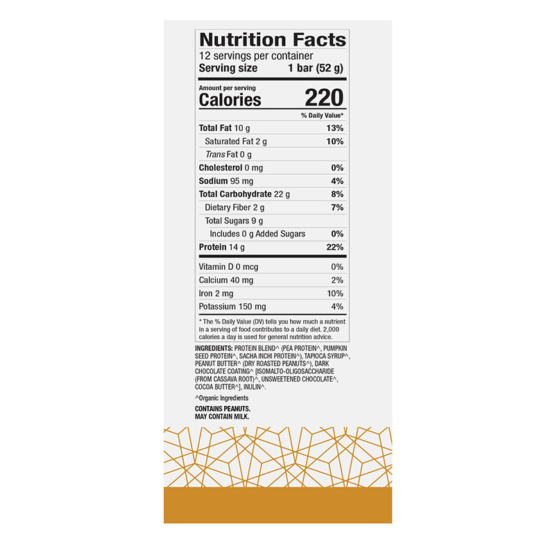 Pure Power Organic Vegan Protein Bar - Home & Well 