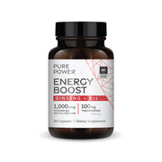 Pure Power Energy Boost with Ginseng + B12 - Home & Well 