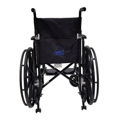 18" Aluminum Wheelchair/Lightweight Transport Chair Duo