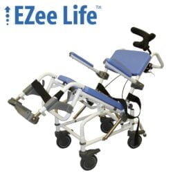 18" Tilt Rehab Shower Commode - HL190