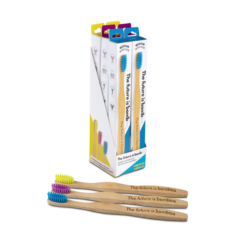 Adult MEDIUM Toothbrushes | INNER 6
