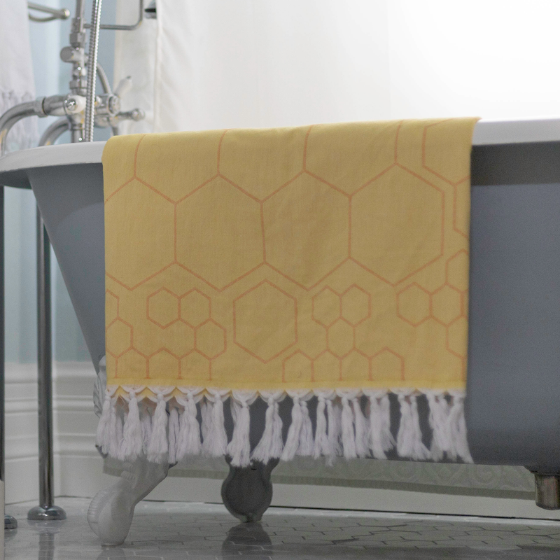 Pomp & Sass Turkish Body Towels - Home & Well 