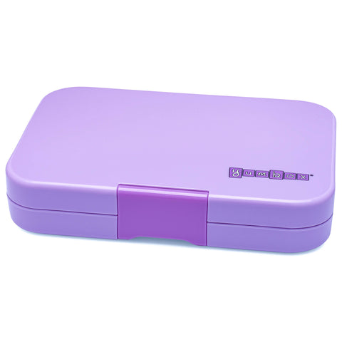 Yumbox - Yumbox Tapas Lunch Box - Seville Purple - Leakproof 4C tray - Home & Well 