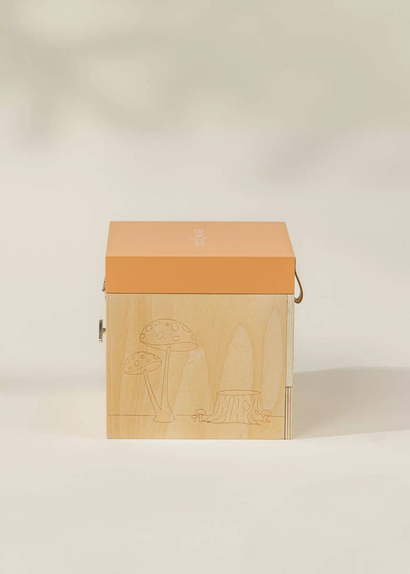 Coco Village - Wooden Musical Souvenir Box - Nature  - Home & Well