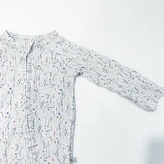 Early Grey - Bamboo Zip Sleeper - Dainty Meadow - Home & Well 