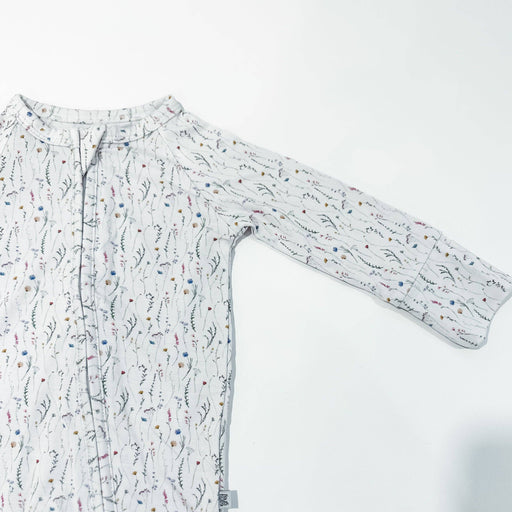 Early Grey - Bamboo Zip Sleeper - Dainty Meadow - Home & Well 
