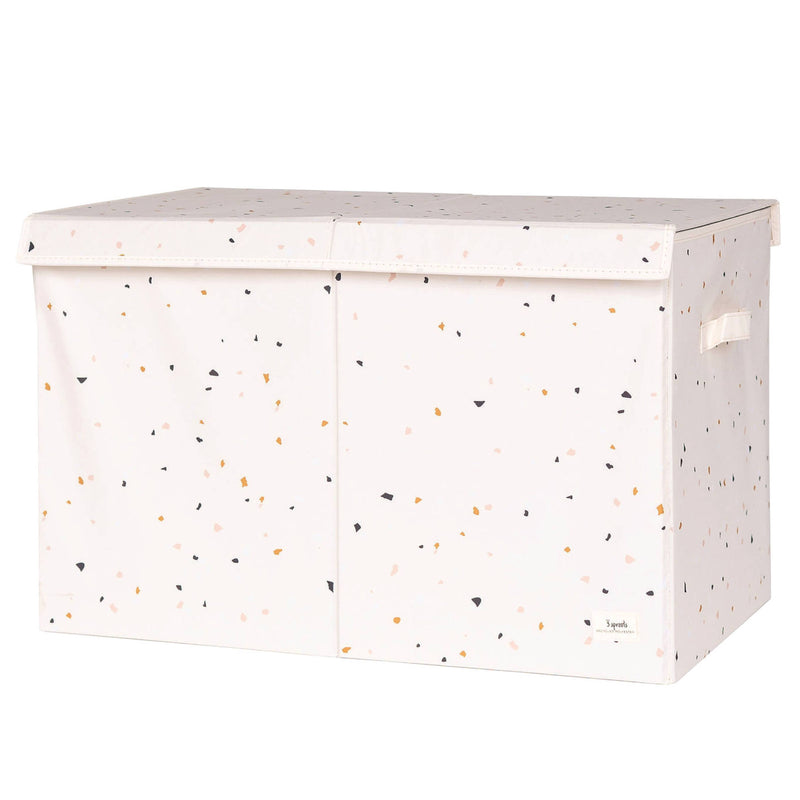 3 Sprouts - Recycled Fabric Folding Chest - Terrazzo Colours - Home & Well 