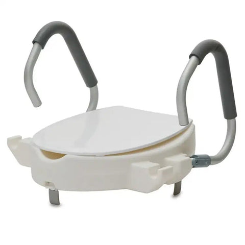 2" Raised Toilet Seat - Flip Back Arms