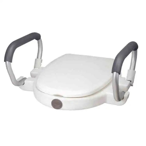 2" Raised Toilet Seat - Flip Back Arms