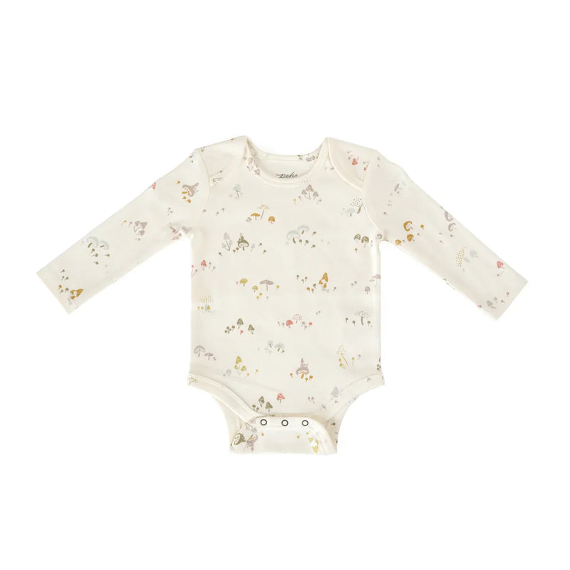 Lap Shoulder One-Piece | Mini Mushrooms | Pehr