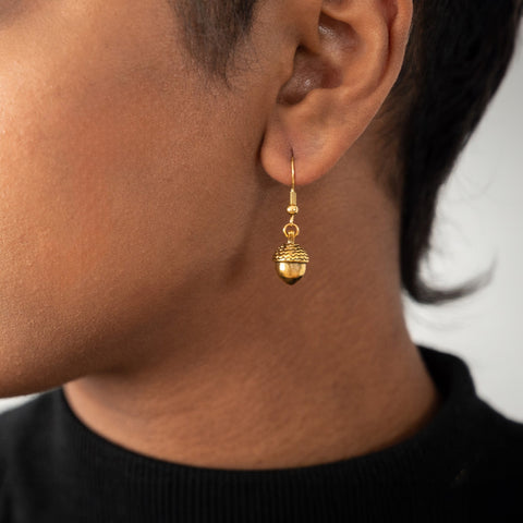 Acorn Earrings