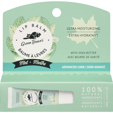 GREEN BEAVER CO. Mint Lip balm - Home & Well 