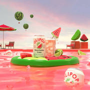 OLIPOP Prebiotic Soda, Watermelon Lime, 12 fl oz, 12 Pack - Home & Well 