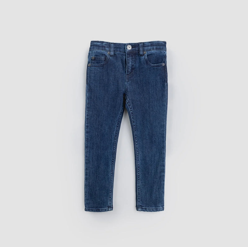 Indigo Stretch Denim Jeans | Miles The Label