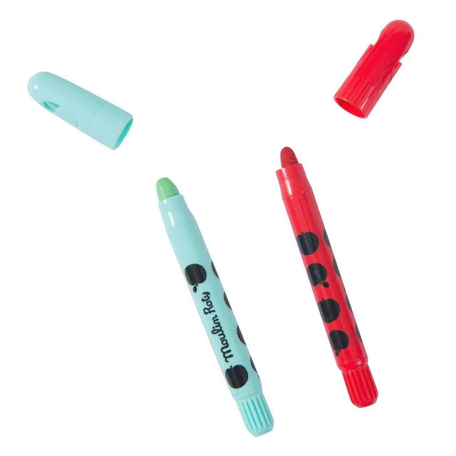 24 Popipop wax crayons by Moulin Roty