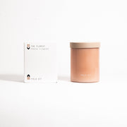 The Florist Glass Candle - Home & Well 