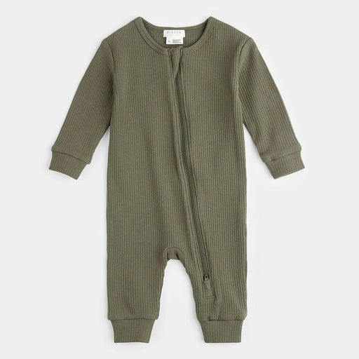 Farm Green Modal Rib Sleeper | Petit Lem - Home & Well
