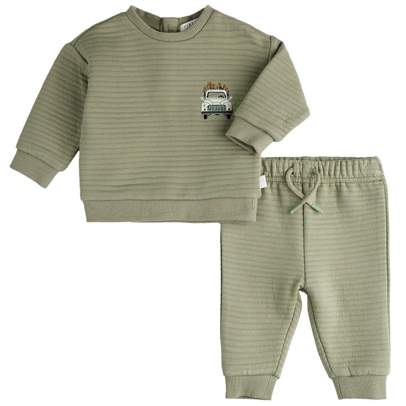 Petit Lem Two Piece Quilted Set - Home & Well