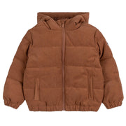 Miles the Label Copper Corduroy Hooded Packable Jacket - Home & Well