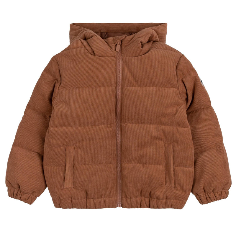 Miles the Label Copper Corduroy Hooded Packable Jacket - Home & Well