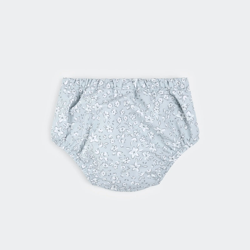 Swim Diaper | Vintage Floral on Powder Blue | Petit Lem