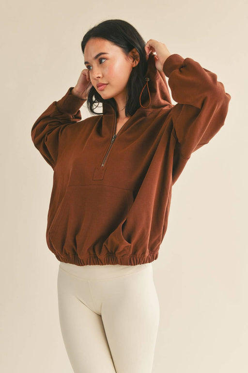 KIMBERLY C - Cinnamon Essential Pullover - Home & Well 