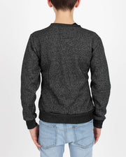 Wolfe Co. Apparel and Goods® - Wolfe Cubs Marled Black Crewneck - Home & Well 