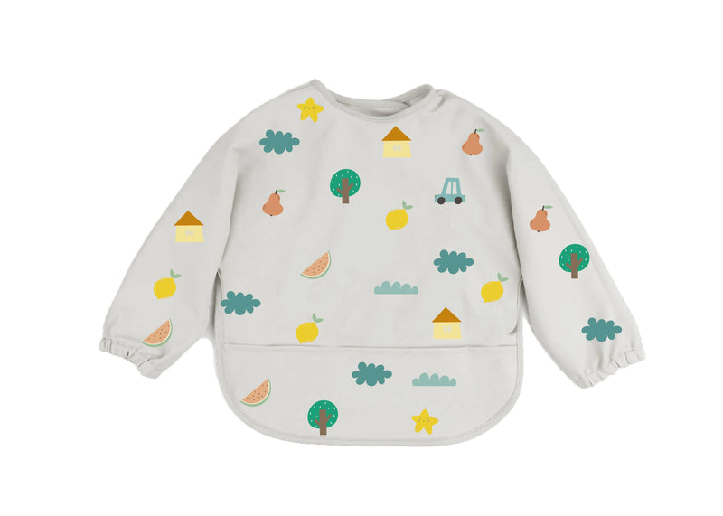 the cotton cloud - Long Sleeve Bib